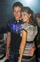Caroline Francischini and César Cielo