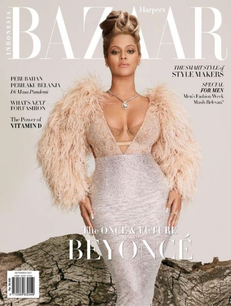 Beyoncé - Harper's Bazaar Magazine Cover [Indonesia] (September 2021)