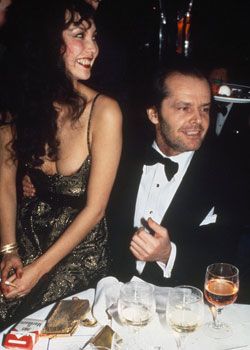 Marie Helvin and Jack Nicholson