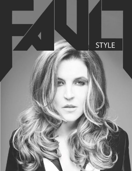 Lisa Marie Presley - Fault Magazine Cover [United Kingdom] (June 2012)