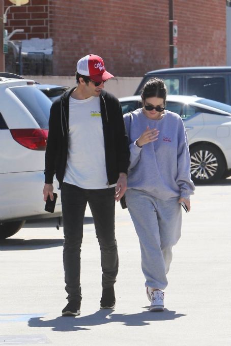 Ashley Benson – With Brandon Davis seen while shopping in Beverly Hills
