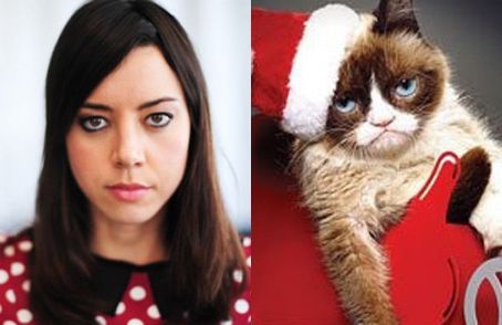 Aubrey Plaza - Grumpy Cat's Worst Christmas Ever