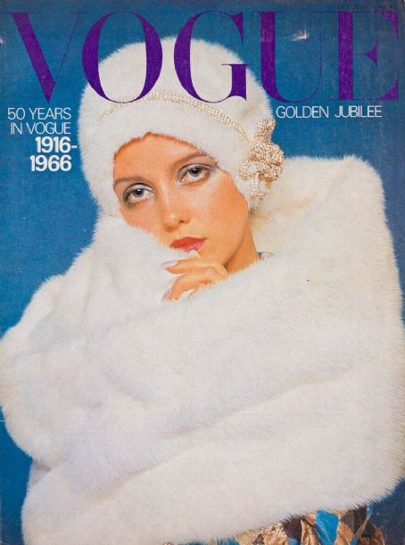 David Bailey, Donna Mitchell, Vogue Magazine 15 October 1966 Cover ...