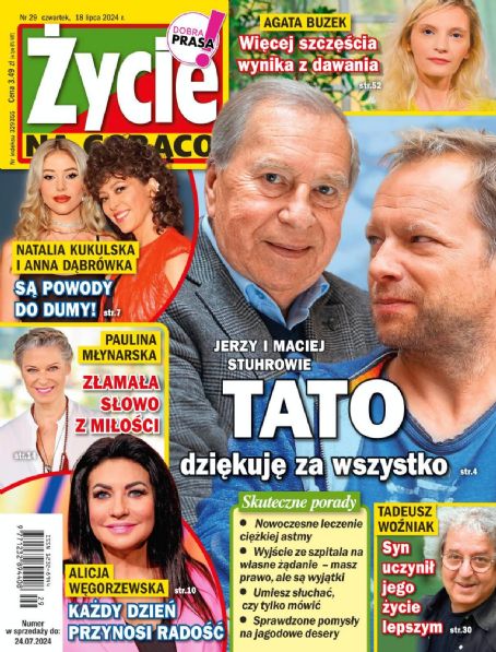 Maciej Stuhr - Zycie na goraco Magazine Cover [Poland] (18 July 2024)