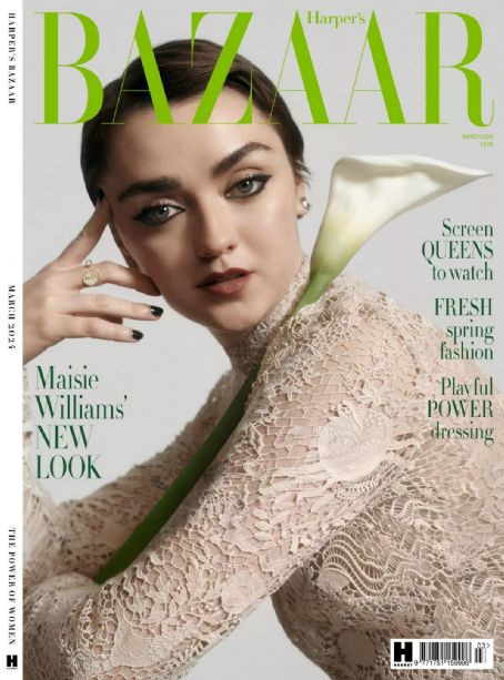 Maisie Williams - Harper's Bazaar Magazine Cover [United Kingdom] (March 2024)