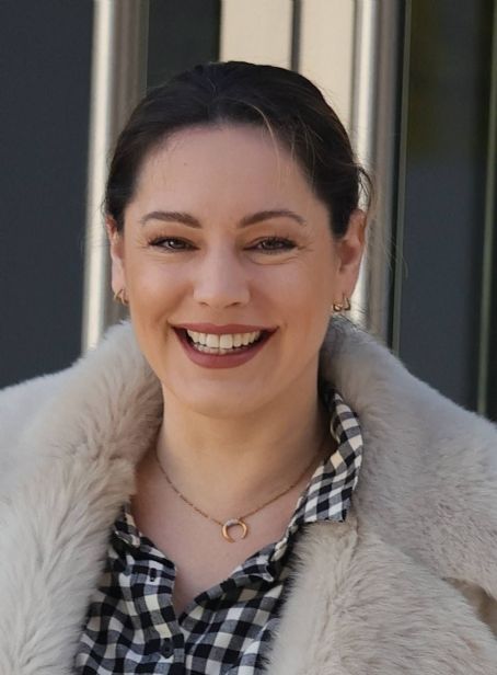 Kelly Brook – In mini dress and boots at Heart radio in London - FamousFix