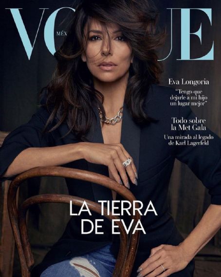 Eva Longoria, Vogue Magazine May 2023 Cover Photo - Mexico