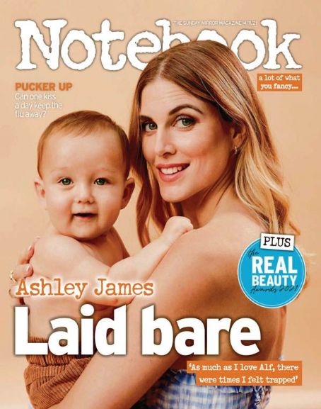 Ashley James, Notebook Magazine 14 November 2021 Cover Photo - United