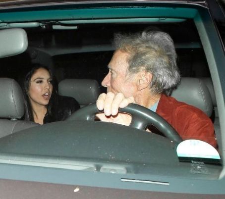 Clint Eastwood and Noor Alfallah