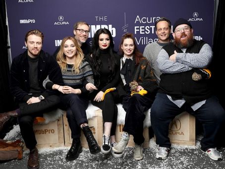 Titles: The IMDb Studio at Sundance, Fighting with My Family People: Vince Vaughn, Nick Frost, Lena Headey, Stephen Merchant, Jack Lowden, Saraya-Jade Bevis, Florence Pugh Photo by Rich Polk - © 2019 Getty Images - Image courtesy gettyimages.com