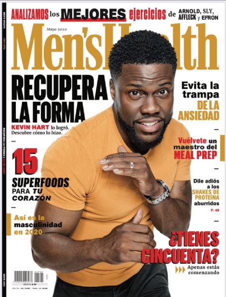 Kevin Hart, Men's Health Magazine May 2020 Cover Photo - Mexico