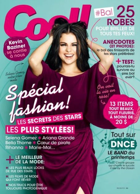 Selena Gomez - COOL! Magazine Cover [Canada] (May 2016)