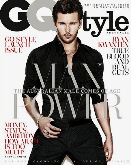 Ryan Kwanten, GQ Magazine September 2010 Cover Photo - Australia