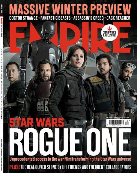 Diego Luna, Donnie Yen, Alan Tudyk, Riz Ahmed, Felicity Jones, Wen