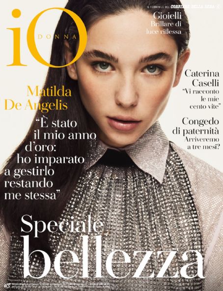 Matilda De Angelis, Io Donna Magazine 04 December 2021 Cover Photo - Italy