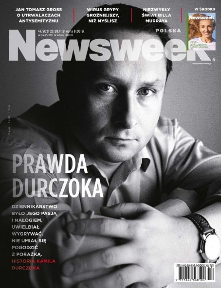 Kamil Durczok, Newsweek Magazine 22 November 2021 Cover Photo - Poland