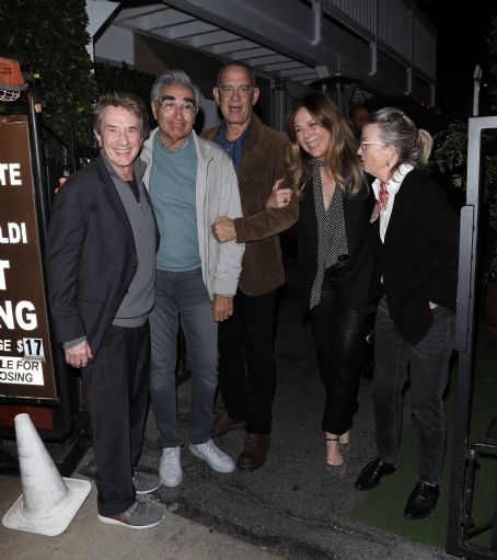 Rita Wilson – With Deborah Divine having dinner at Italian restaurant Giorgio Baldi