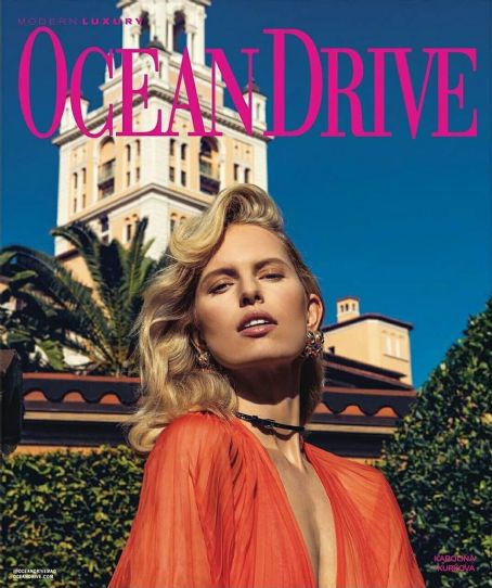 Karolina Kurkova - Ocean Drive Magazine Cover [Australia] (February 2020)