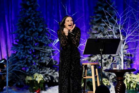 Lea Michele Performs at Concert Hall at NY Society for Ethical