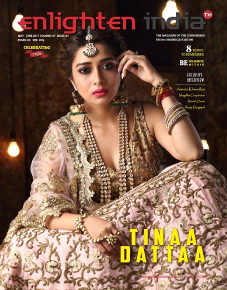 Tina Dutta - Enlighten India Magazine Cover [India] (May 2017)