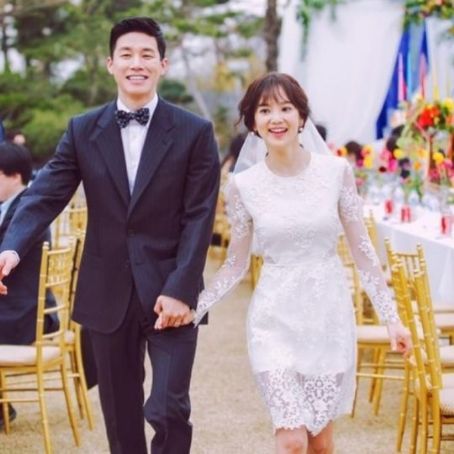 Mu-Yeol Kim and Yoon Seung-ah - Marriage