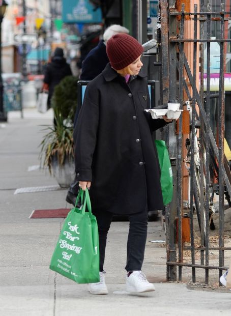 Lily Allen – Seen while on a coffee run in New York