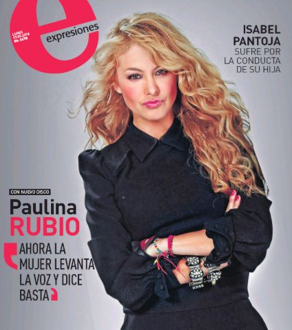 Paulina Rubio Expresiones Magazine 17 September 2018 Cover Photo Ecuador