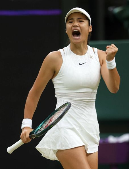Emma Raducanu – Match against Maria Sakkari at Wimbledon 2024 – London