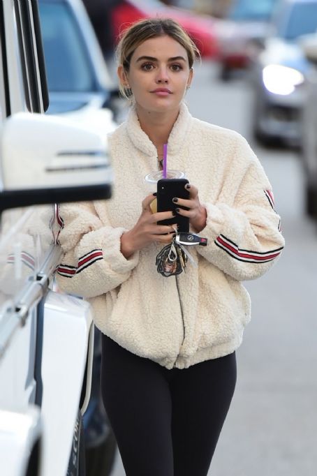 Lucy Hale in Tights – Out in LA 02/17/2019 | Lucy Hale Picture