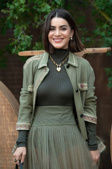 Camila Coelho attends Christian Dior show, Womenswear SS 2020