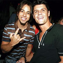 Junior Lima and Felipe Solari