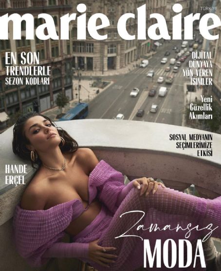 Hande Erçel - Marie Claire Magazine Cover [Turkey] (October 2022)