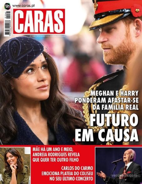 Prince Harry - Caras Magazine Cover [Portugal] (16 November 2019)