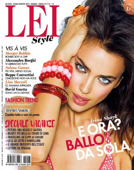 Irina Shayk - Lei Style Magazine Cover [Italy] (August 2019)