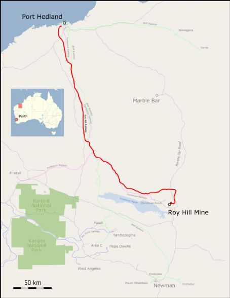 Roy Hill railway (Topic) - FamousFix