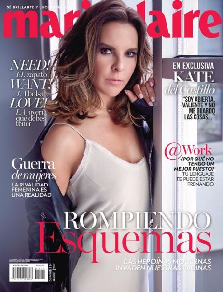 Kate del Castillo, Marie Claire Magazine November 2016 Cover Photo - Mexico