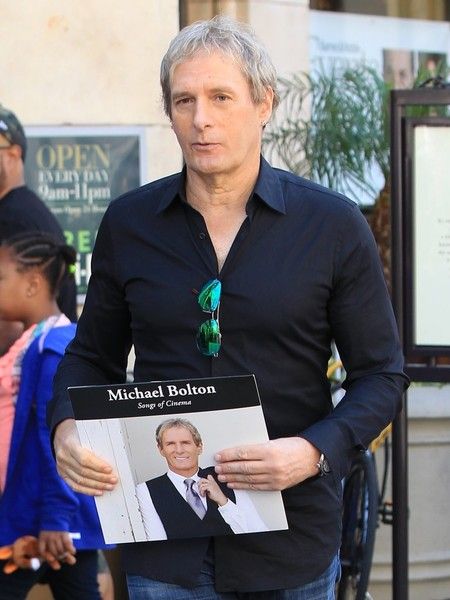 Michael Bolton was at The Grove in Hollywood California on March 25 ...