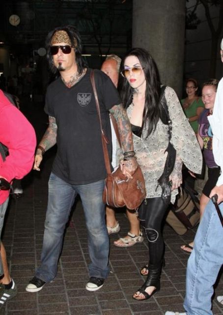 Kat Von D and Nikki Sixx Photos - Kat Von D and Nikki Sixx Picture ...