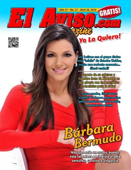 Barbara Bermudo - El Aviso Magazine Cover [United States] (26 April 2014)