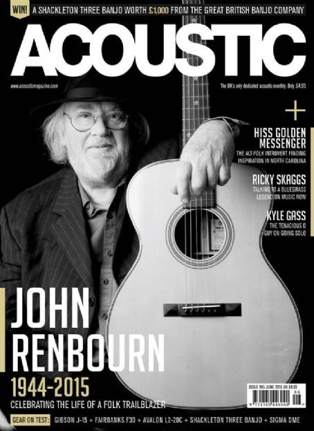 John Renbourn - Acoustic Magazine Cover [United Kingdom] (June 2015)
