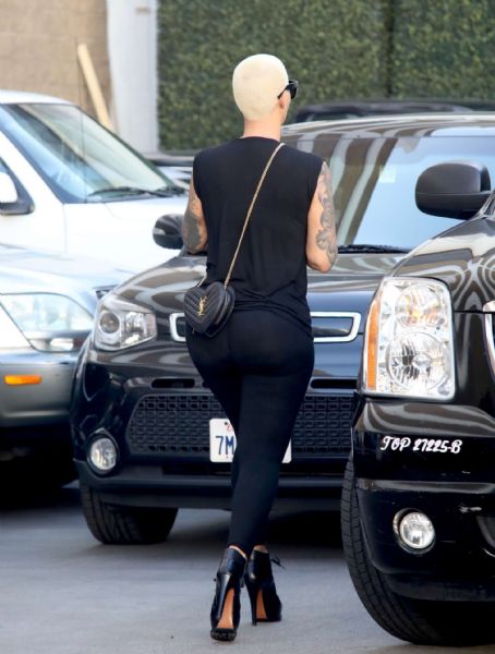 Amber Rose – Leaving Epione in Beverly Hills