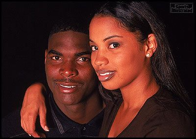 Keyshawn Johnson and Shikiri Hightower