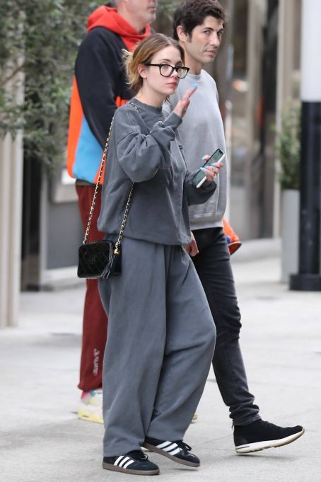 Ashley Benson – Brandon Davis Are Seen Heading To A Movie Theater In Century City