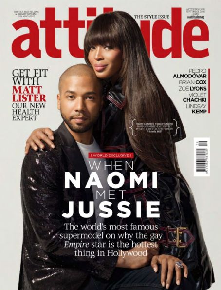 Jussie Smollett - Attitude Magazine Cover [United Kingdom] (September 2016)
