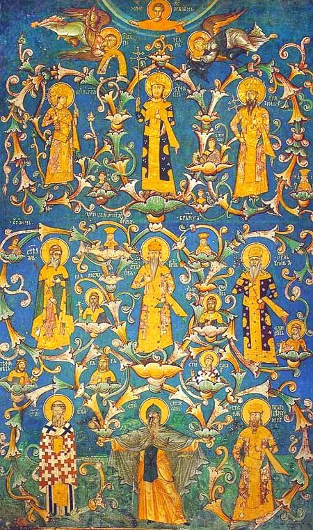 Nemanjić family tree (art)