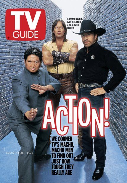 Chuck Norris - TV Guide Magazine [United States] (14 August 1999)