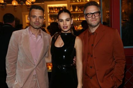 Lily James – Pam and Tommy finale premiere afterparty in Los Angeles