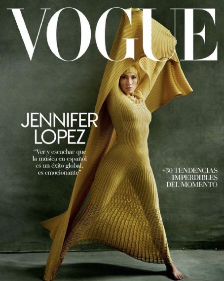 Jennifer Lopez, Vogue Magazine July 2023 Cover Photo - Mexico