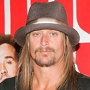 Kid Rock on the stage and at the party
