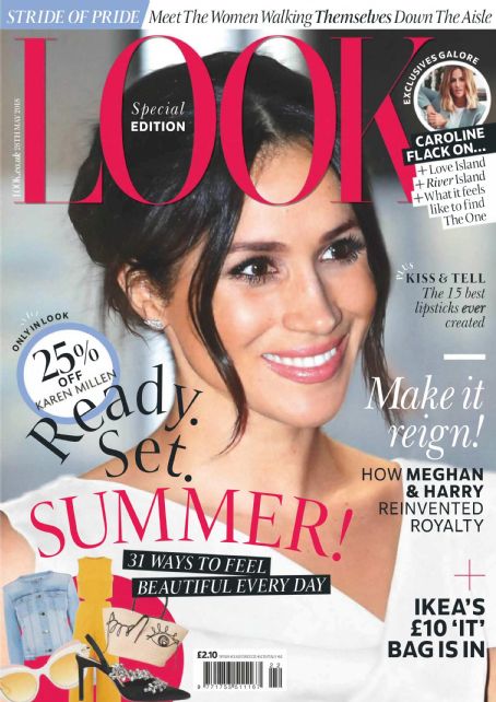 Meghan Markle, Look Magazine 28 May 2018 Cover Photo - United Kingdom